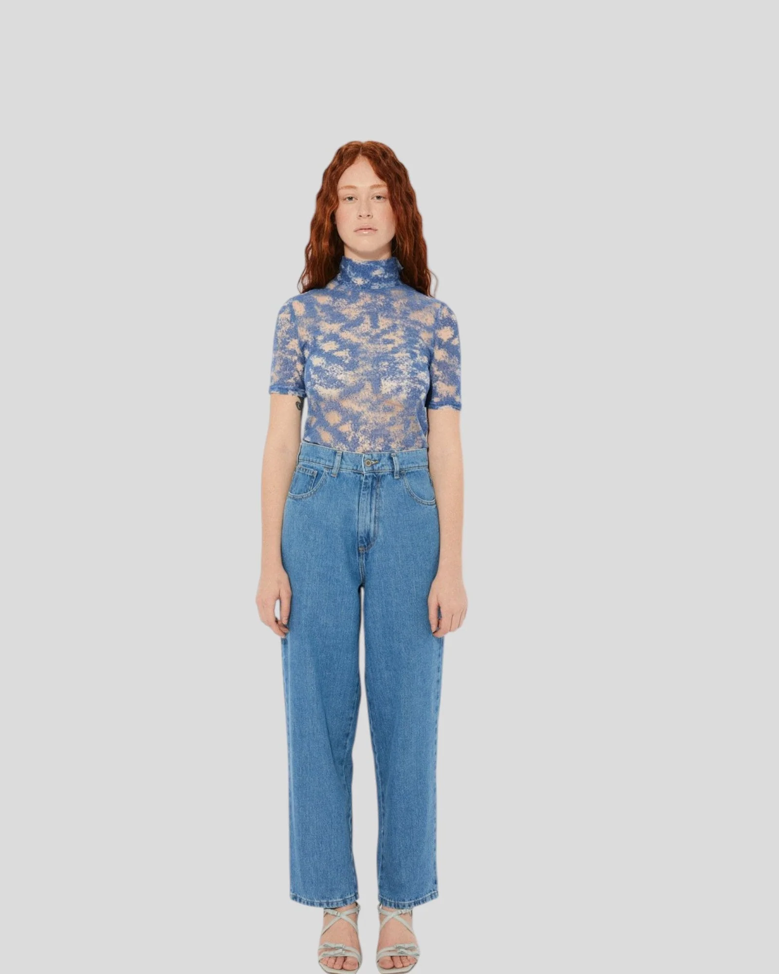 Rita Row || Moss Top - Blue