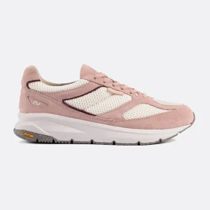 HAKONE V.2 WHITE MESH LOTUS MERLOT