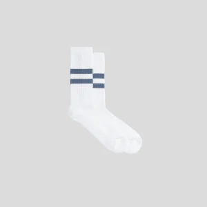 Norse Projects || Bjarki Cotton Sport Sock - Light Stone Blue