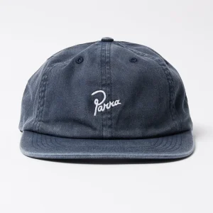 Signature 6 panel hat navy blue