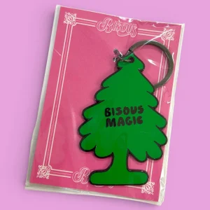 Bisous Bisous || Porte Cle Arbre Magique - Metal Green - M'