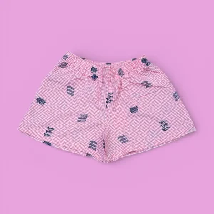 Bisous Bisous || Pyjama Short - Pink - M'