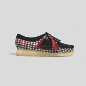 Clarks || Wallabee - Black TweedCombi W'