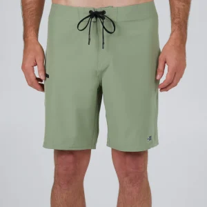 Salty Crew || Pinnacle + Long Range Boardshort - Dusty Sage