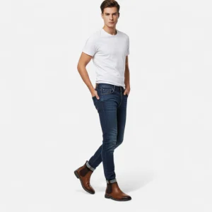 Amarendi | Bottes Chelsea Homme Rétro – Style Intemporel à Enfiler
