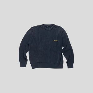 Goodies Sportive || Washed Insignia Premium Knit - Blue