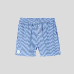 American Vintage || Zatybay Short - Rayures Aqua