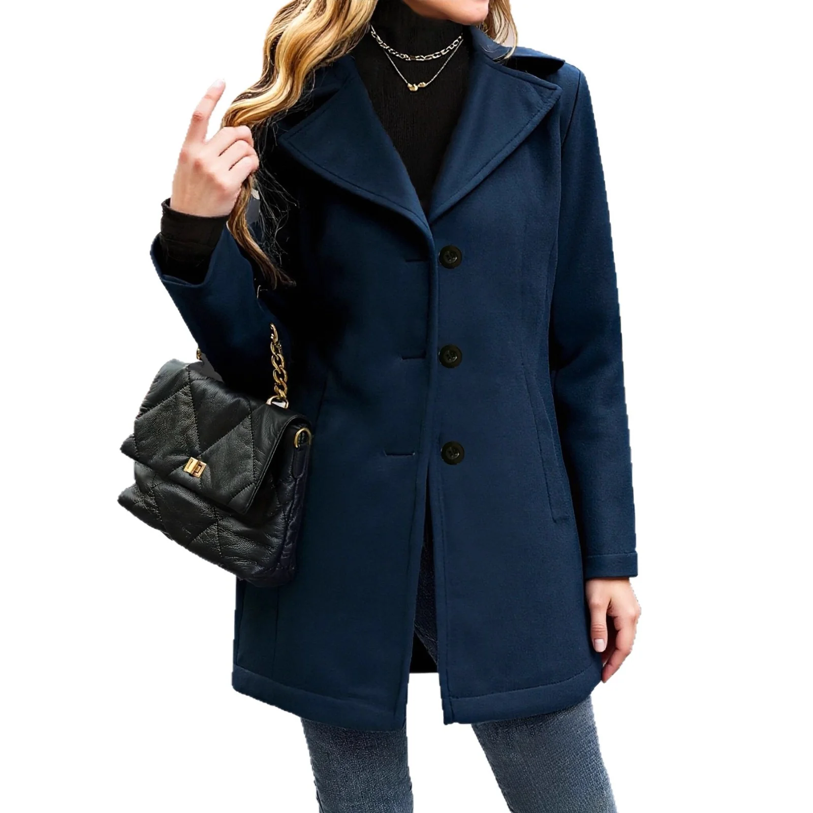 Manteau femme vintage style français – Image 6