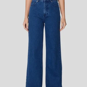 Obey || Errand II Highwaist Denim - Stone Wash Indigo