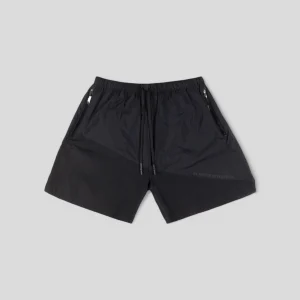 Peaufine || Patchwork Training Short V2 - Black