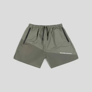 Peaufine || Patchwork Training Short V2 - Kaki