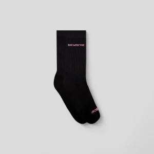 Peaufine || Chaussettes Vaporfeel® - Run with You - Black  - M'