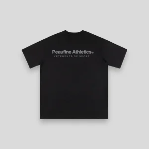 Peaufine || Wood T-Shirt - Night Run (3M) - Black - M’