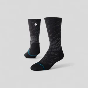Stance || Run Light Crew - Black - M’