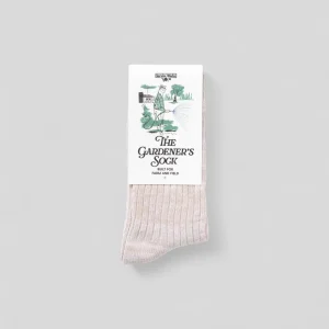 Service Works || The Gardener’s Socks - Beige - M'