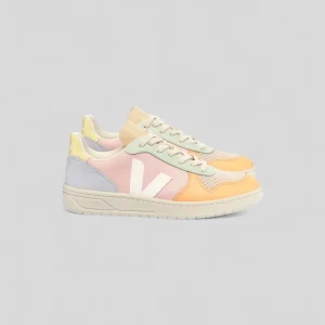 Veja || V-10 Leather - White Multico