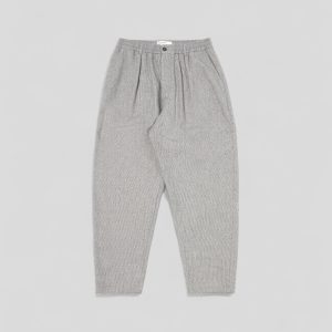 Universal Works || Pleated Track Pant - Grey