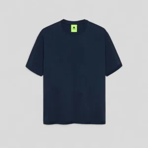 New Amsterdam || Big logo Tee - Navy - M'
