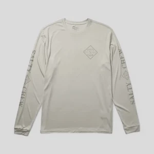 Salty Crew || Tippet L/S Sunshirt - Silver - M"