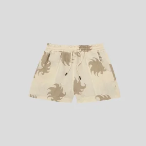 OAS || Hazel Ember Drizzle Linen Short