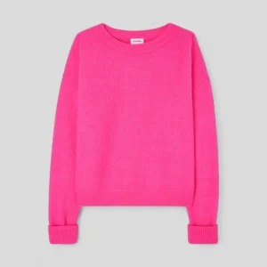 American Vintage || Vitow Pull - Rose Fluo Chine
