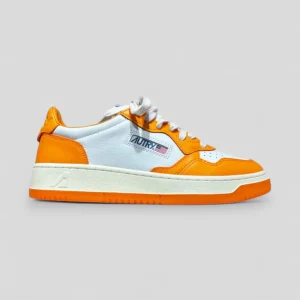Autry || Medalist - WB06 - White/Orange