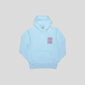 Bisous Skateboard || Hoodie Slime  - Cool Blue