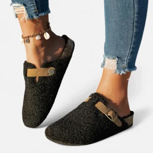 Mules d’Hiver douillettes pour femme