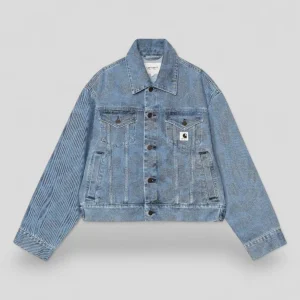 Carhartt || W' Duck Orell Jacket - Camo Duck/ Blue Bleached