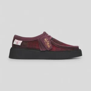 Clarks || Torview - Tweed Combi Prune W'