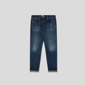 Edwin || Regular Tapered Kurabo Made In Japan  - Blue Dark Used