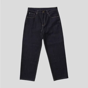 Goodies Sportive || Raw Denim Wide Leg Pants - Denim