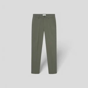 Les Deux || Como Reg Solid Suit Pants - Olive Night