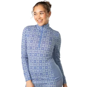 CHANDAIL ROSE HALF ZIP