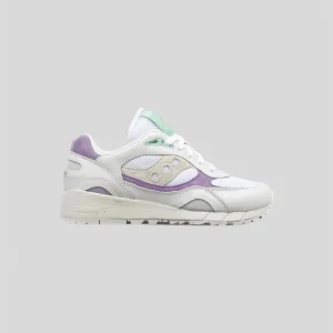 Saucony || Shadow 6000 - White/ Purple