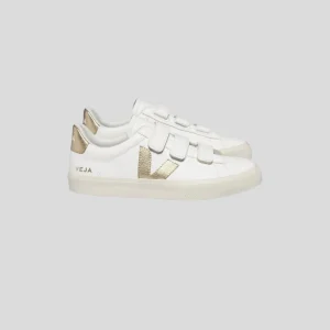 Veja || Recife Logo Chromefree - Extra White/ Platine