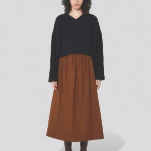 Rita Row || Fisher Skirt - Tobacco